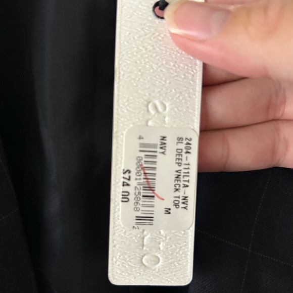 NWT Olivaceous Wool Blend Academic One Button Navy Lined Vest Medium Old Money - Picture 3 of 10